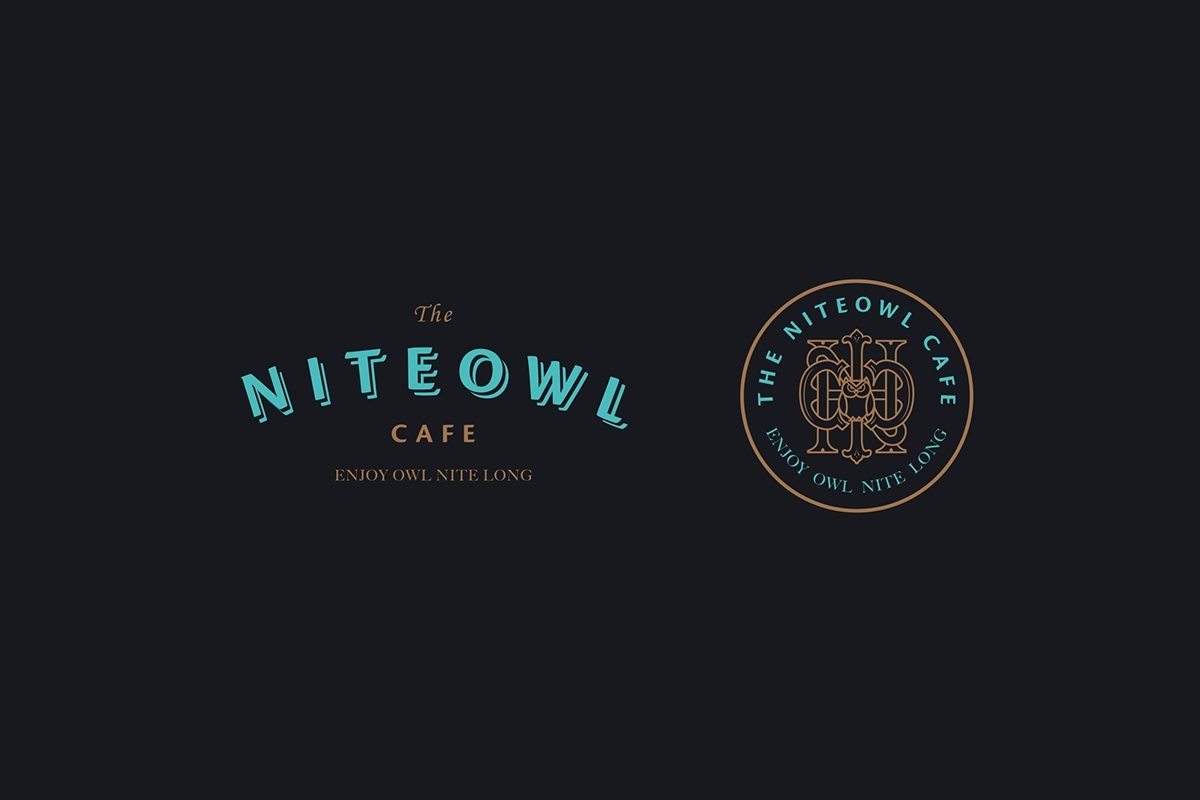 Niteowl咖啡館品牌設計