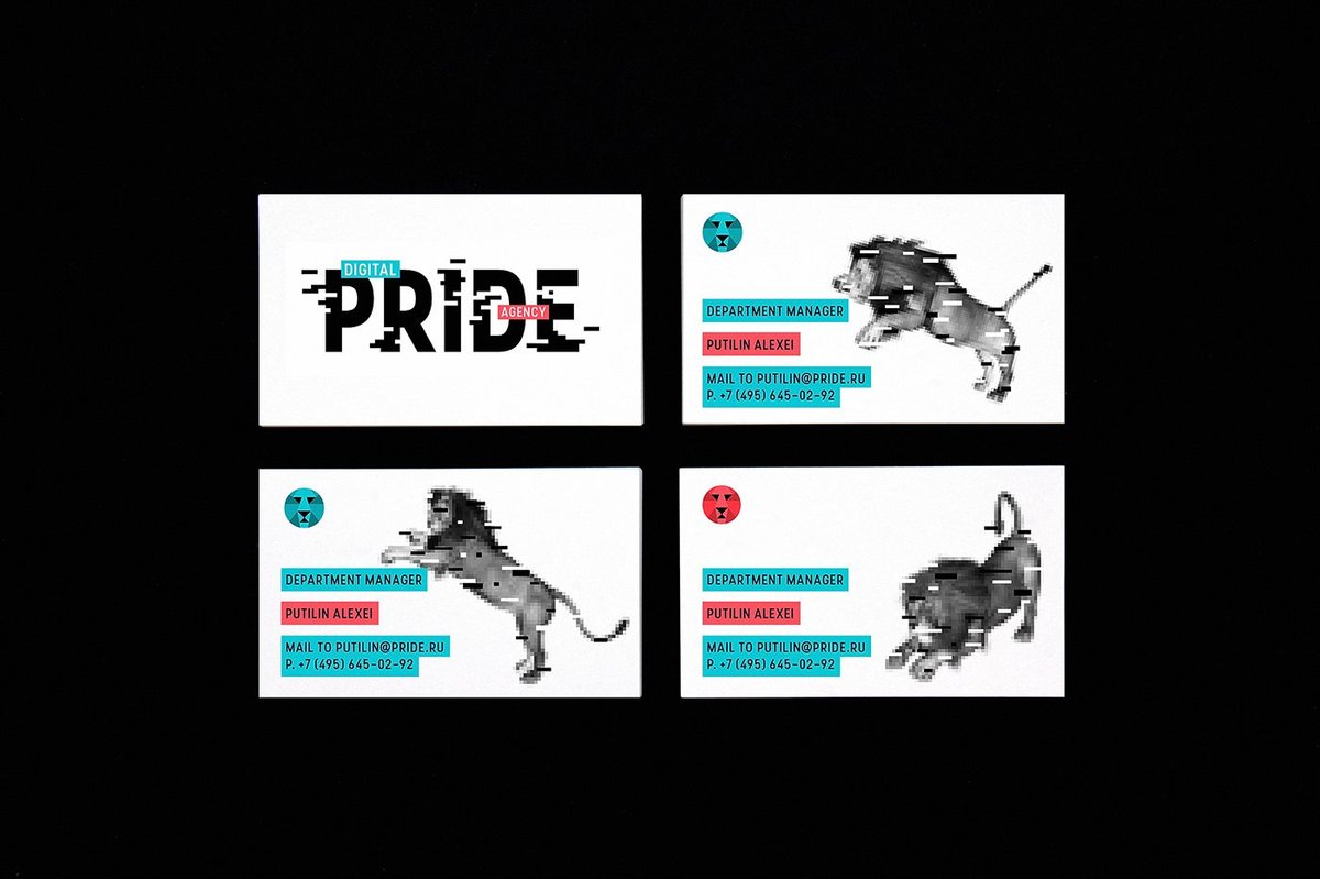 互聯網營銷企業Pride品牌形象設計