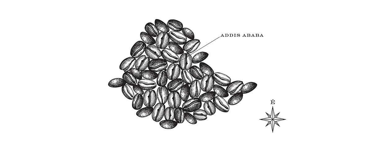 Café Prado  咖啡品牌形象設(shè)計 插畫設(shè)計