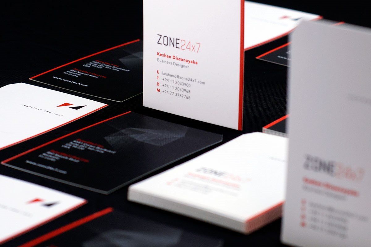 Zone24x7 Inc科技品牌vi設計  設計展示