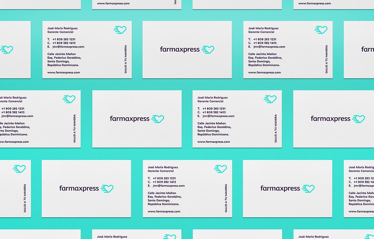 Farmaxpress健康方式醫療企業VI設計   名片設計