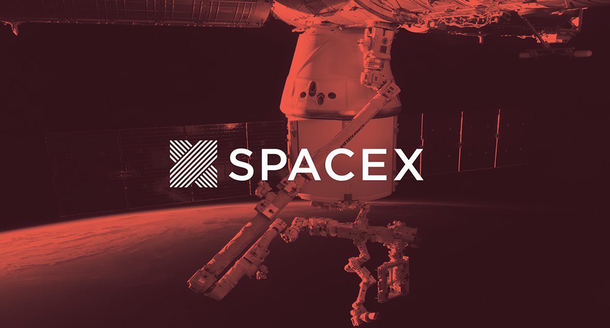 SpaceX美國航天科技品牌視覺設(shè)計