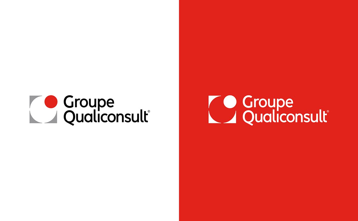 Groupe Qualiconsult建筑公司VI形象設計  標志設計