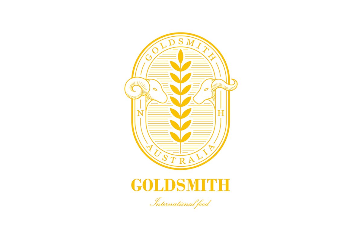 深圳VI設計  深圳VI策劃  Goldsmith肉類品VI形象設計  標志設計