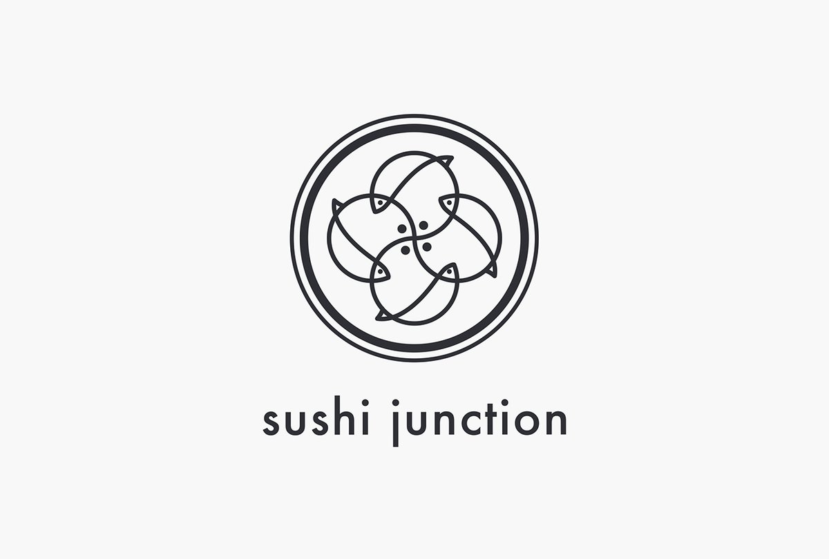 （餐飲）Sushi Junction日本壽司品牌包裝vi設計欣賞，vi設計，包裝vi設計，餐飲品牌vi設計，餐飲vi設計，品牌包裝vi設計，品牌vi設計，vi品牌策劃，深圳vi設計，左右格局