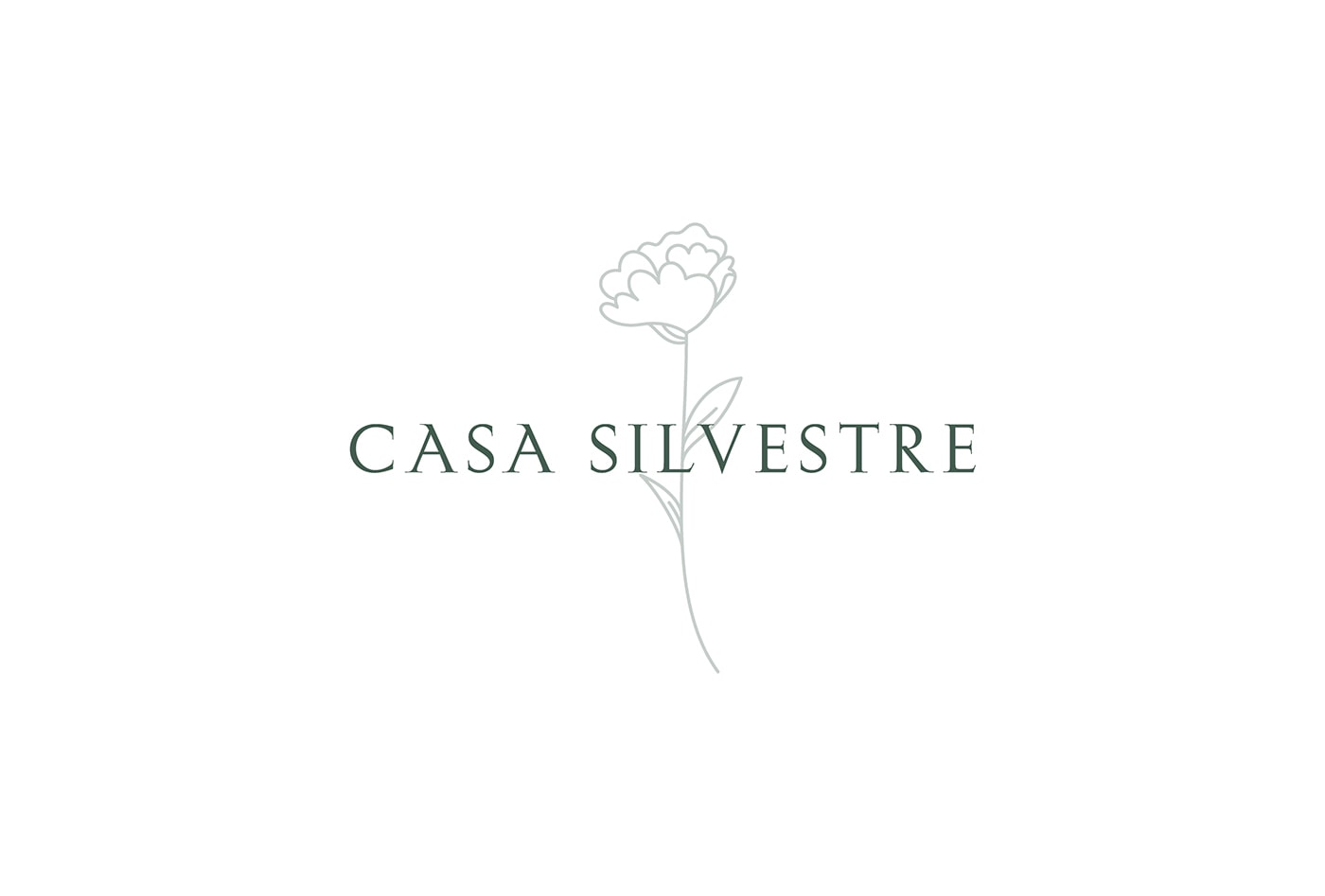 Casa Silvestre浪漫花店品牌logo設(shè)計(jì)與VI視覺設(shè)計(jì)，酒店VI設(shè)計(jì)，品牌視覺設(shè)計(jì)，企業(yè)VI設(shè)計(jì)，深圳VI設(shè)計(jì)，左右格局